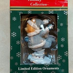 New Skating Bear ornament!